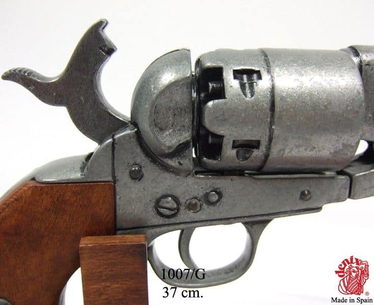 Imagen de Revolver Colt army USA 1960, 1007G, Réplica no funcional parte de nuestra colección en Espadas y más, sitio oficial. Esta imagen describe arma no funcional