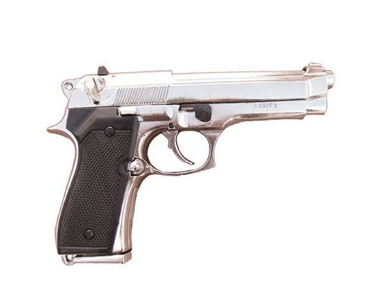 Imagen de Pistola Beretta, 92 F 9 mm, 1254NQ Réplica no funcional parte de nuestra colección en Espadas y más, sitio oficial.