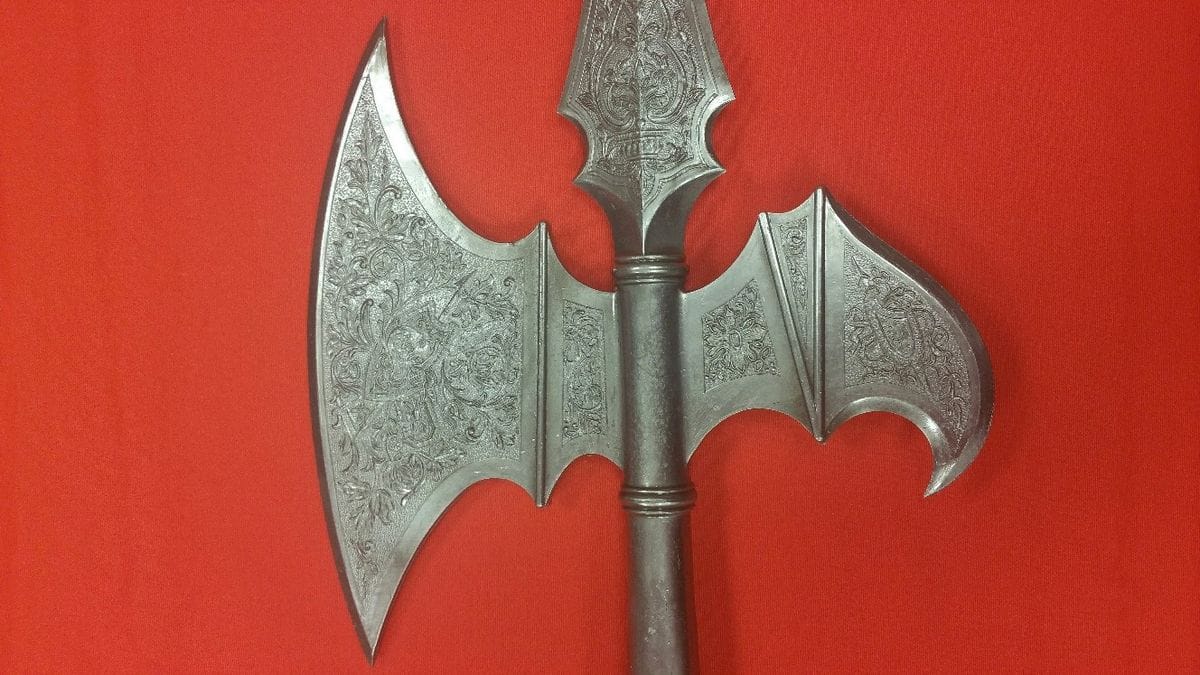 Imagen de Alabarda medieval Marto 8501 parte de nuestra colección en Espadas y más, sitio oficial.