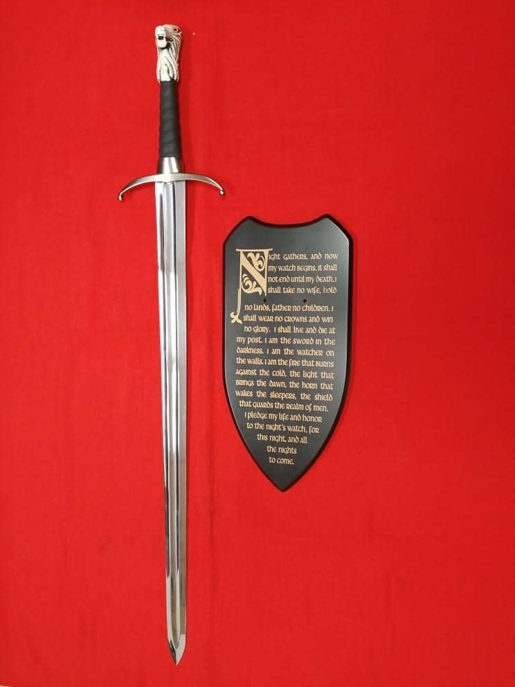 Espada Garra o Lonclaw de Jon Nieve Juego de Tronos OFICIAL (VÍDEO) 0108220106 - Espadas y Más