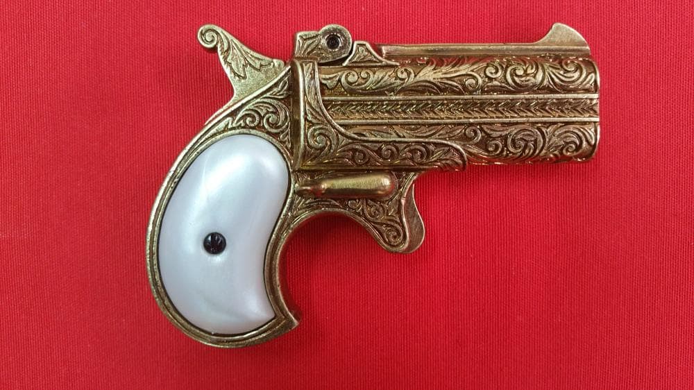 Imagen de Pistola Derringer, 1262 Réplica no funcional parte de nuestra colección en Espadas y más, sitio oficial.