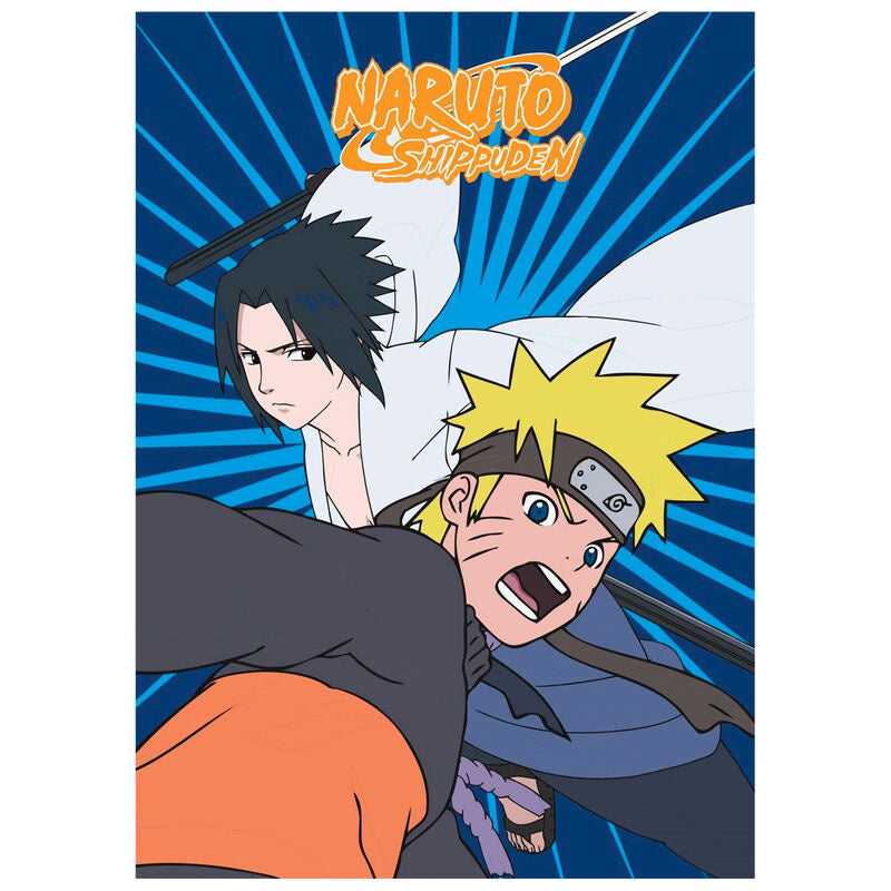 Manta polar Naruto y Sasuke Naruto Shippuden - Espadas y Más