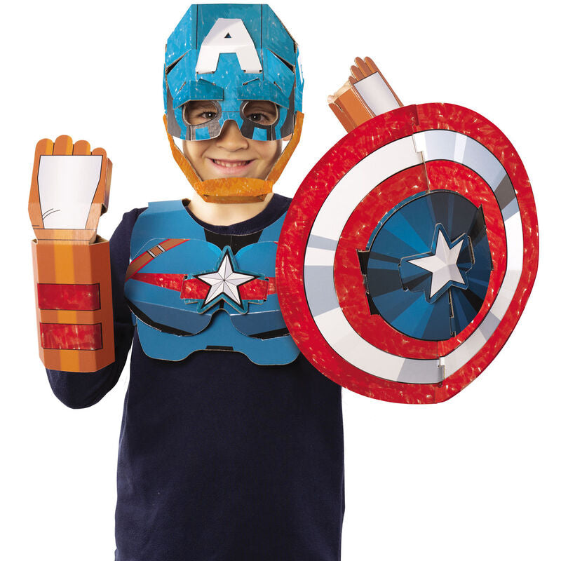 Mascara Capitan America Vengadores Avengers Marvel - Espadas y Más