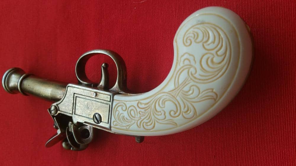 Imagen de Pistola de chispa inglesa, 237/L no funcional parte de nuestra colección en Espadas y más, sitio oficial.