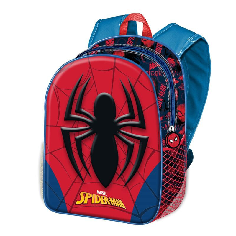 Mochila 3D Spider Spiderman Marvel 31cm - Espadas y Más