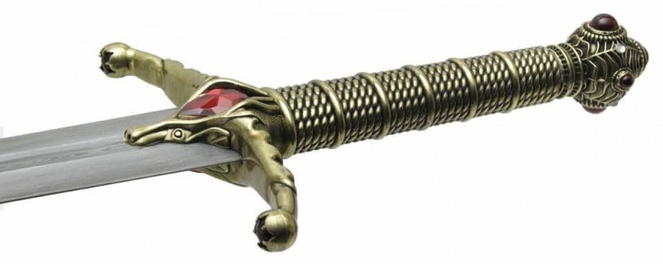 Espada Joffrey Lamento de Viuda Widows Wail acero de damasco 40991 - Espadas y Más