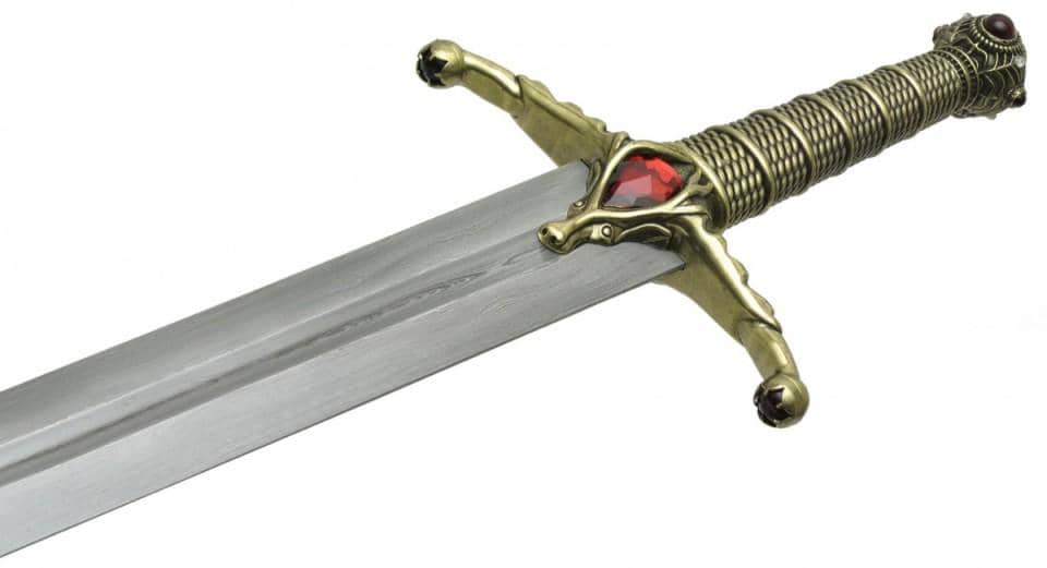 Espada Joffrey Lamento de Viuda Widows Wail acero de damasco 40991 - Espadas y Más