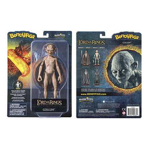 Imagen de Gollum - Figura Toyllectible Bendyfigs - El Señor de los Anillos NN2818 parte de nuestra colección en Espadas y más, sitio oficial.
