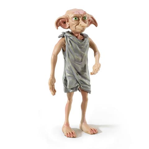 Figura Dobby - Toyllectible con soporte Bendyfigs - Harry Potter NN7369 - Espadas y Más