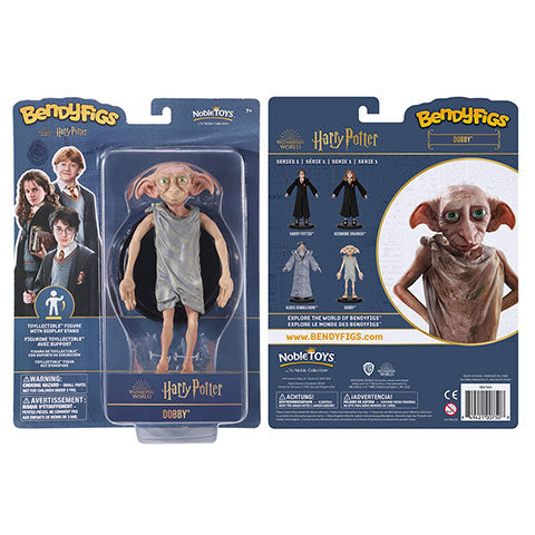 Figura Dobby - Toyllectible con soporte Bendyfigs - Harry Potter NN7369 - Espadas y Más