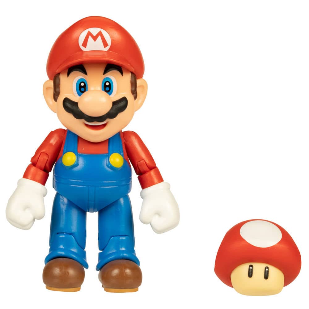 Imagen de Pack 6 figuras Super Mario Wave 29 Super Mario Bros 10cm surtido parte de nuestra colección en Espadas y más, sitio oficial.