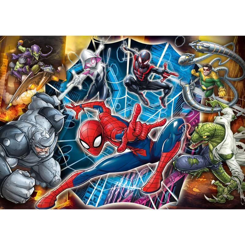 Puzzle Maxi Spiderman Marvel 104pzs - Espadas y Más