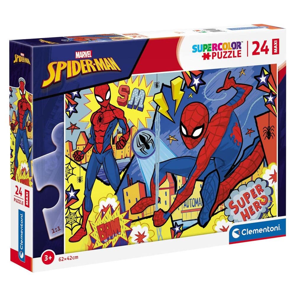 Puzzle Maxi Spiderman Marvel 24pzs - Espadas y Más
