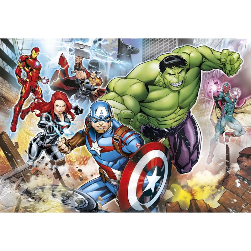 Puzzle Vengadores Avengers Marvel 180pzs - Espadas y Más