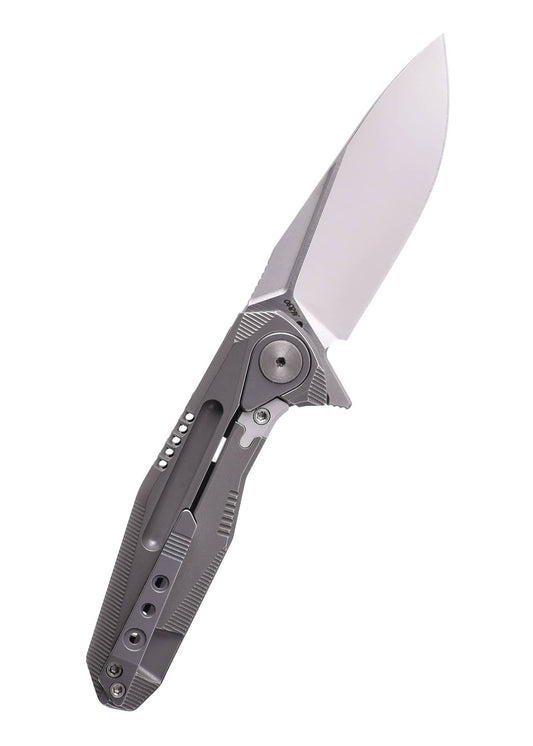 Navaja de bolsillo Rikeknife Thor 4S, Plateada o Gris Oscuro RKTHOR4S - Espadas y Más