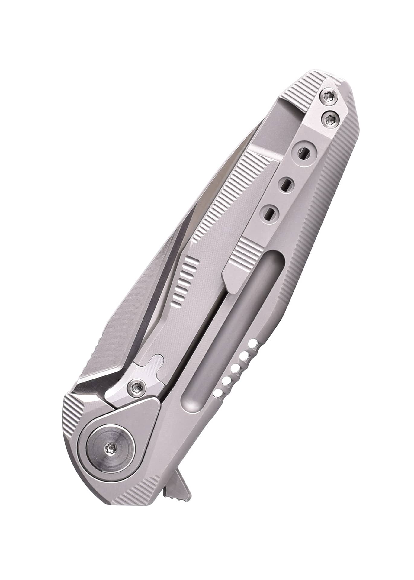 Navaja de bolsillo Rikeknife Thor 4S, Plateada o Gris Oscuro RKTHOR4S - Espadas y Más