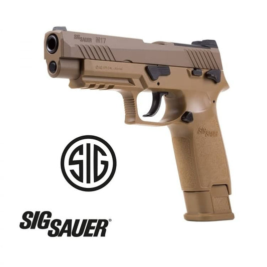 Pistola Sig Sauer M17 ASP Coyote CO2-4,5 mm Balines/Bbs Acero-Blowback SSM17C - Espadas y Más