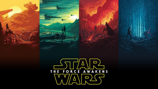 Cuadro de Star Wars Escenas - Espadas y Más