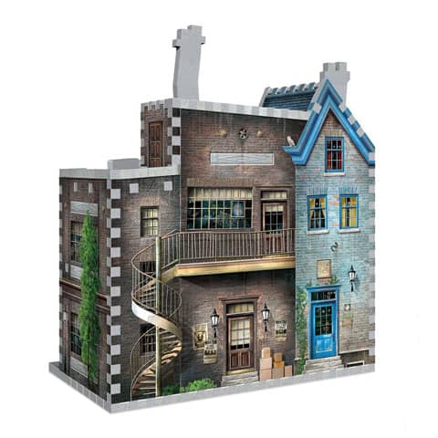 Puzzle Wrebbit 3D Tiendas de varitas Ollivander y Scribbulus - Harry Potter W3D0508 - Espadas y Más