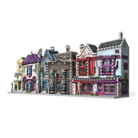 Puzzle Wrebbit 3D Tiendas de varitas Ollivander y Scribbulus - Harry Potter W3D0508 - Espadas y Más