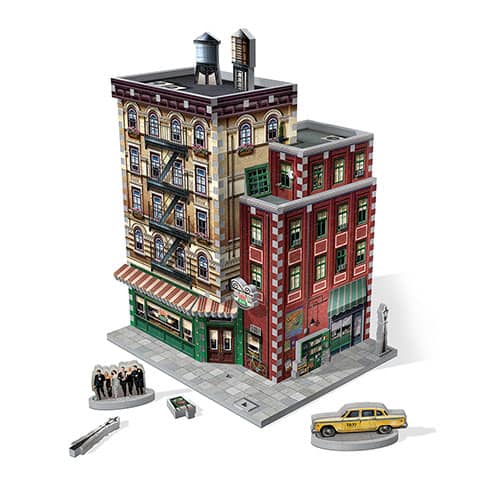 Puzzle 3D Wrebbit Central Perk - Friends W3D1015 - Espadas y Más