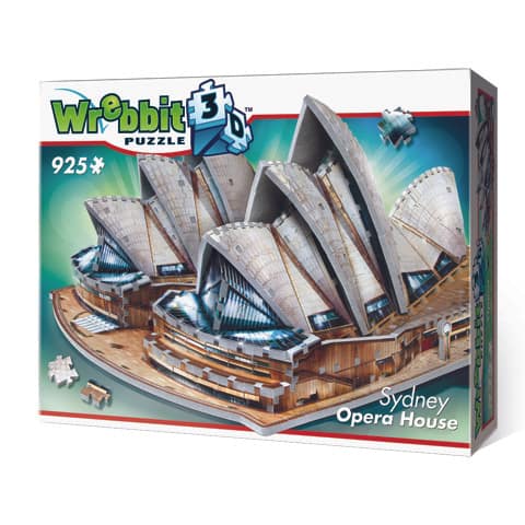 Puzzle 3D Wrebbit Sydney Opera House W3D2006 - Espadas y Más
