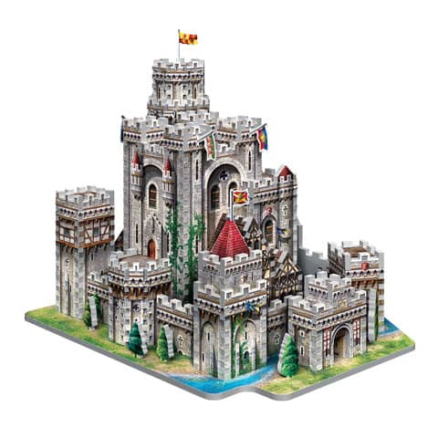 Puzzle 3D Wrebbit Camelot - El Rey Arturo W3D2016 - Espadas y Más