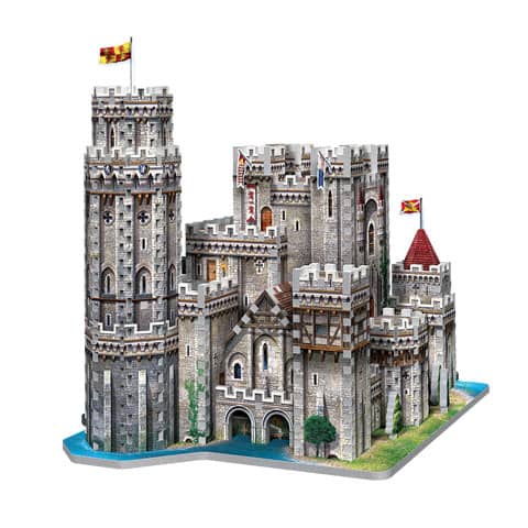 Puzzle 3D Wrebbit Camelot - El Rey Arturo W3D2016 - Espadas y Más