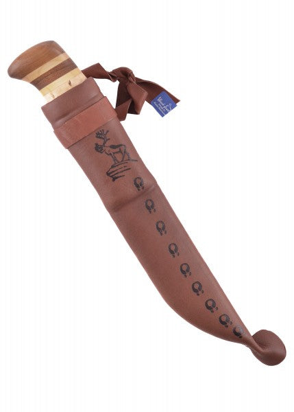 Cuchillo de caza Laponia grande Eraeluku, Wood-Jewel WJ-23EB - Espadas y Más