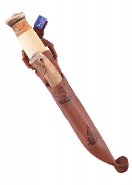 Cuchillo de caza con acero al fuego, Wood-Jewel WJ-23JVS - Espadas y Más