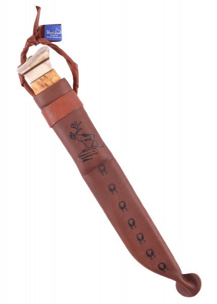 Cuchillo de caza Vuolu13, Wood-Jewel WJ-23V13 - Espadas y Más