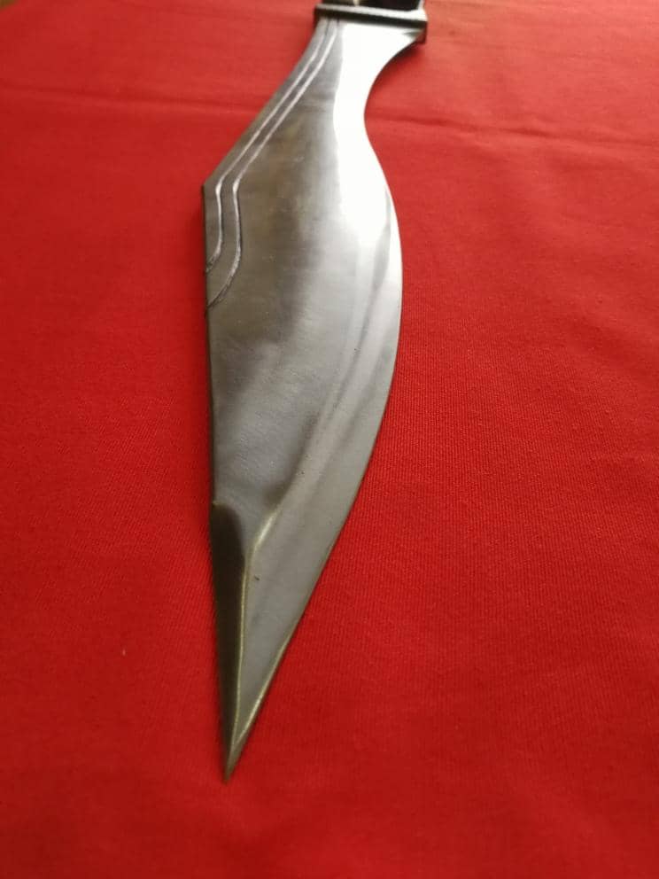 Imagen de Espada Falcata ibérica artesanal parte de nuestra colección en Espadas y más, sitio oficial.