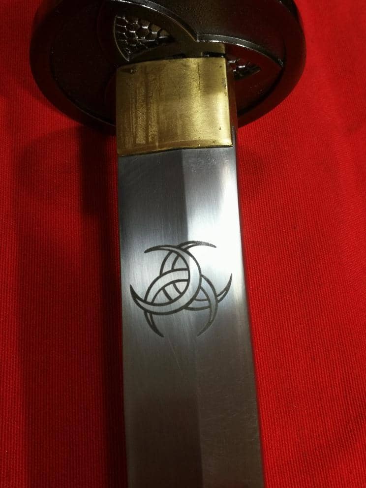 Katana funcional afilada de Michonne