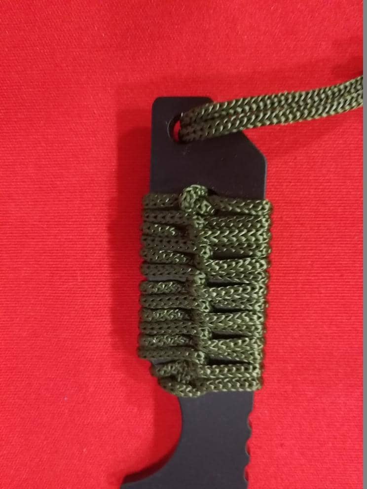 A339 cuchillo con cuerda y pedernal - Espadas y Más