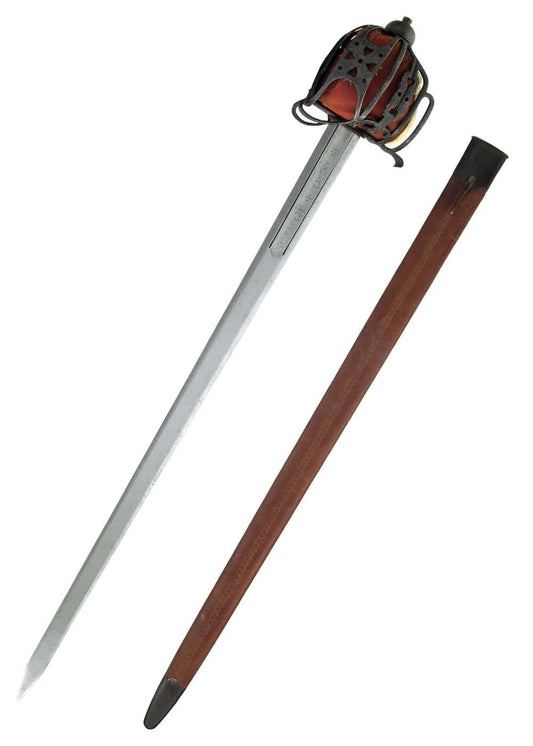 HN-SH2002N Espada escocesa con asa de cesta, versión antigua - Espadas y Más