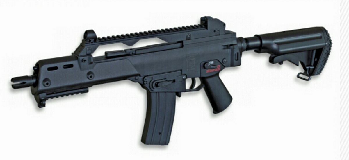 Arma ametralladora eléctrica gama alta - Espadas y Más