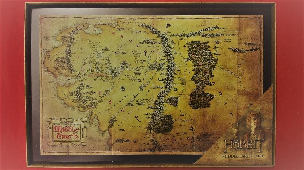 Imagen de Mapa de la tierra media NN1312 parte de nuestra colección en Espadas y más, sitio oficial.