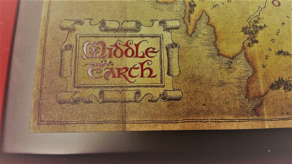 Imagen de Mapa de la tierra media NN1312 parte de nuestra colección en Espadas y más, sitio oficial.