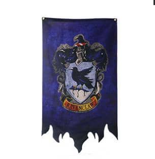 Banderines 75x125cm de Ravenclaw - Harry Potter - Espadas y Más