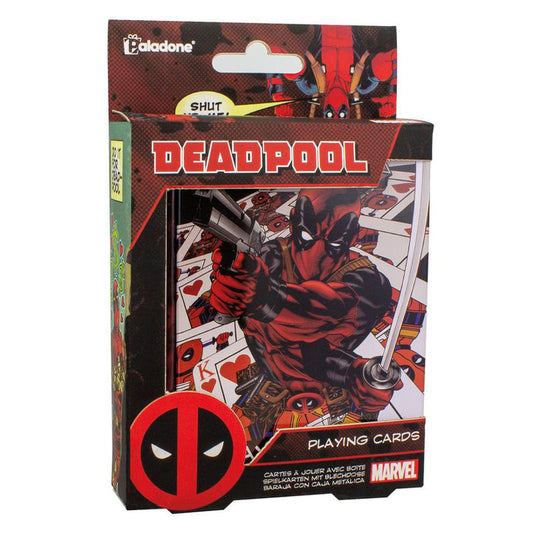 Baraja cartas Deadpool Marvel - Espadas y Más