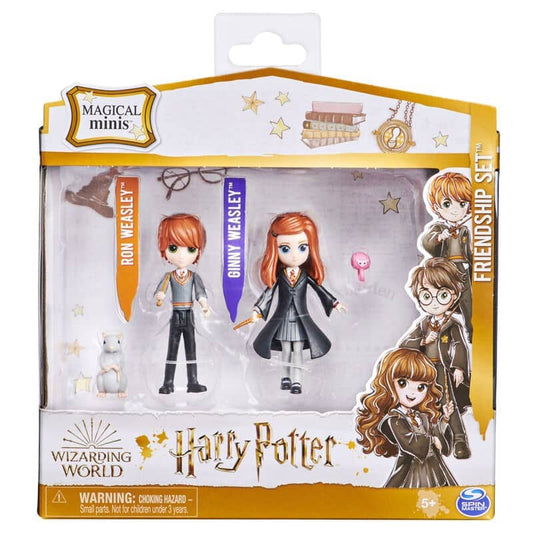Blister figuras Ron and Ginny Magical Minis Harry Potter Wizarding World - Espadas y Más