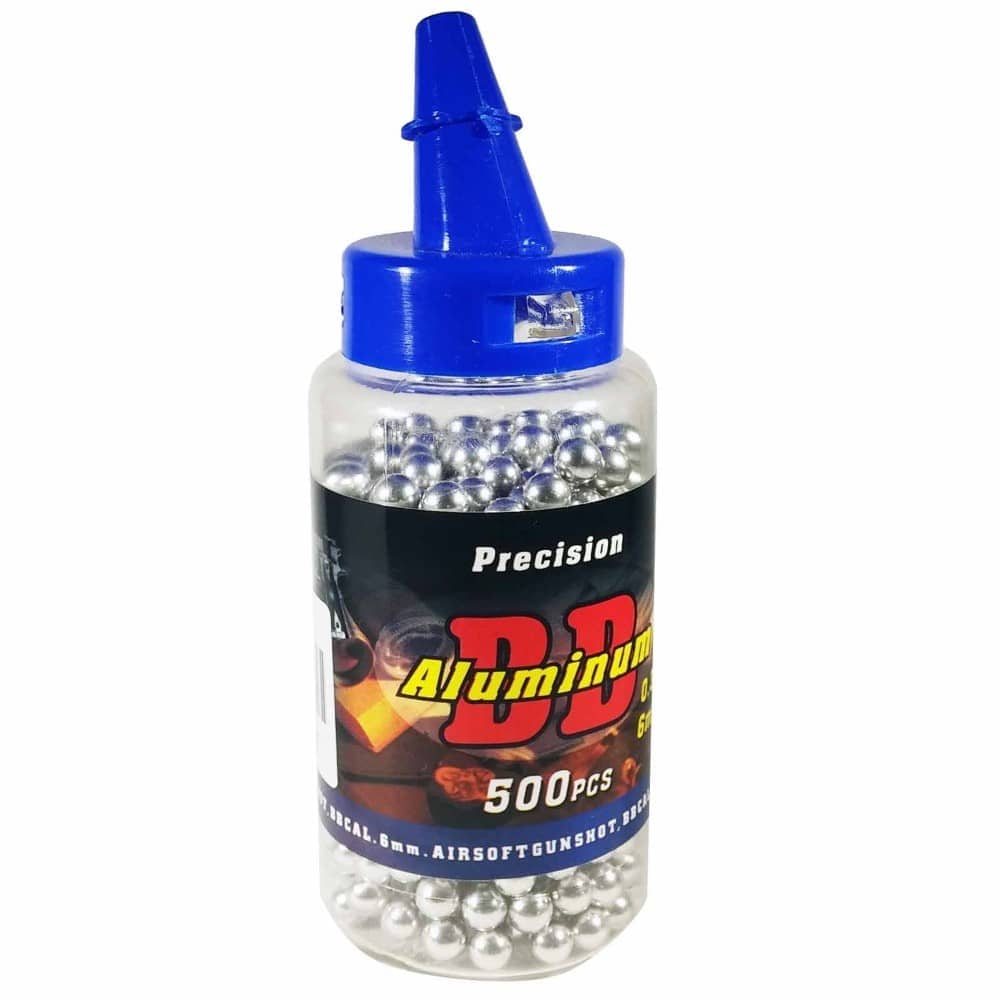 Imagen de BOLAS DE ALUMINIO WIN GUN 0,33G 500 UDS (BB 639) parte de nuestra colección en Espadas y más, sitio oficial.