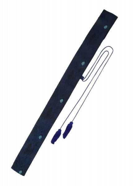 Bolsa de espada japonesa con patrón de plumas de pavo real, Paul Chen HN-OH2479 - Espadas y Más
