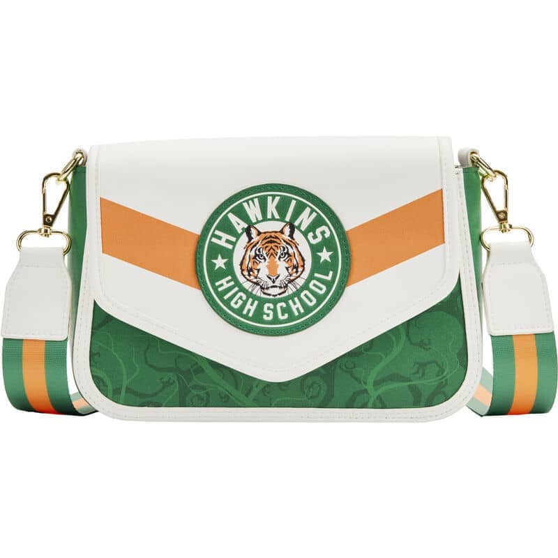 Imagen de Bolso bandolera Hawkins Stranger Things Loungefly parte de nuestra colección en Espadas y más, sitio oficial.