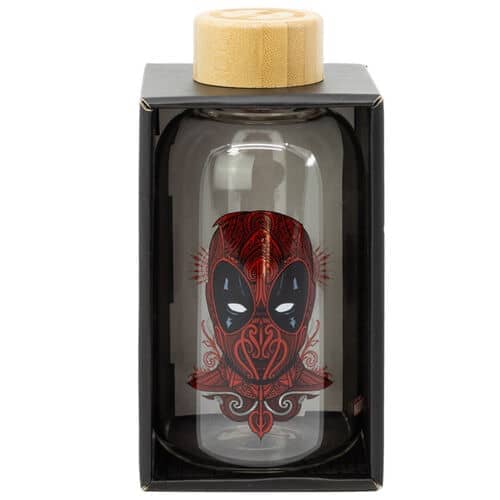 Botella cristal Deadpool Marvel 620ml - Espadas y Más