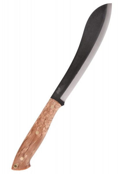 Cuchillo Brisa Bigmuk, abedul rizado estabilizado BRI-391 - Espadas y Más