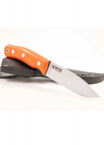 Cuchillo forestal sueco No.10, Orange G10, Casström CA-13130 - Espadas y Más