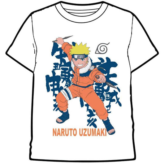 Camiseta Naruto Uzumaki Naruto Shippuden infantil - Espadas y Más