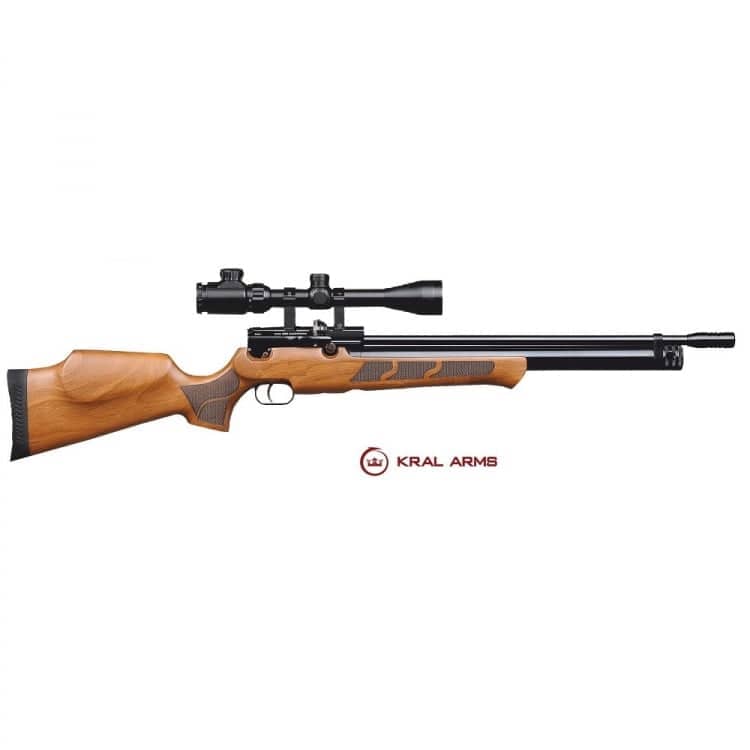 Carabina Kral Puncher madera PCP 4.5 o 5.5 mm KPW45, KPW55 - Espadas y Más