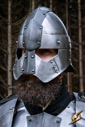 Imagen de Casco Dreki - Pulido mate / Epic Dark. 201241 parte de nuestra colección en Espadas y más, sitio oficial.